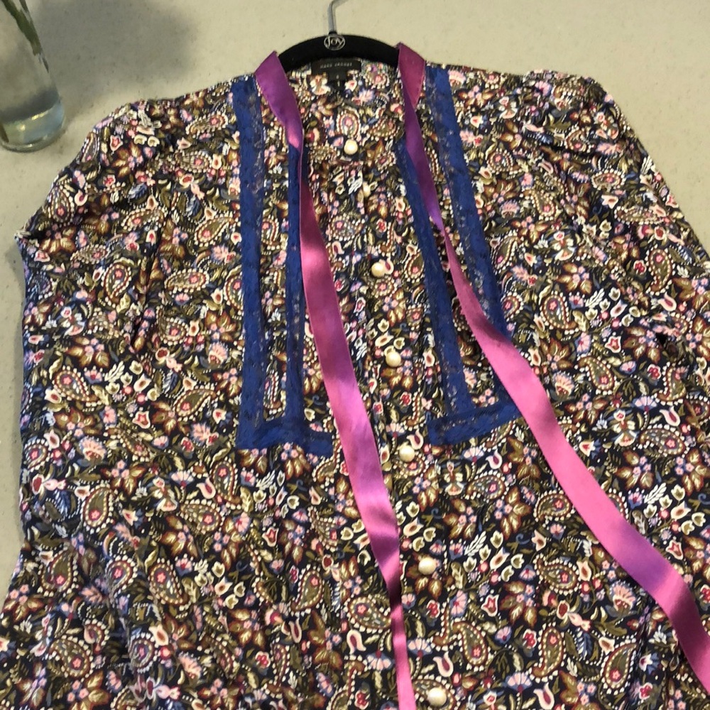 Marc Jacobs silk blouse size 6